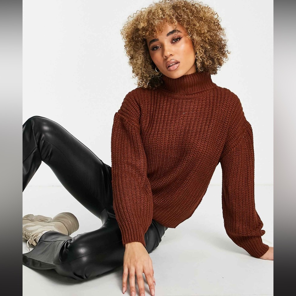 Threadbare Grace roll neck sweater